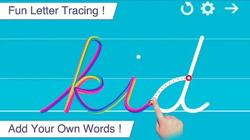 Cursive Writing Wizard - Kids screenshot 1