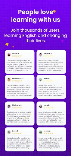 Leya AI - Learn English Fast screenshot 5
