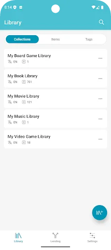 Libib screenshot 2