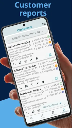 Easy Invoices: Receipt, Quotes screenshot 4