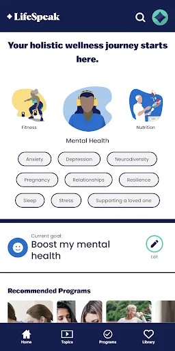 LifeSpeak screenshot 1