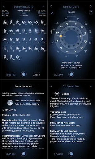 Deluxe Moon - Moon Calendar, P screenshot 5