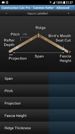 Construction Calc Pro screenshot 4