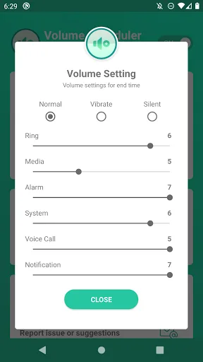 Volume Scheduler - silent mode screenshot 4