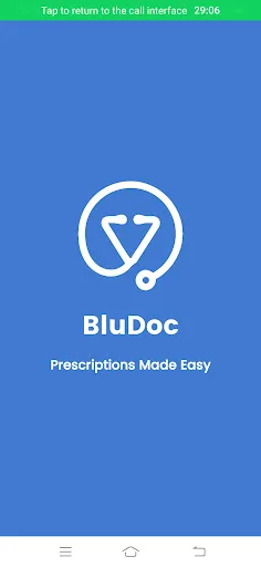 BluDoc : e-prescription app screenshot 1