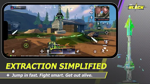 BLACK : Extraction Raiders screenshot 1