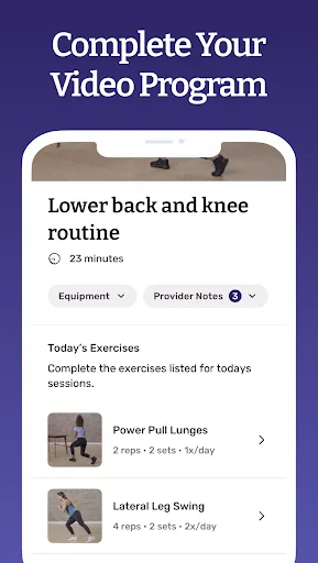 Limber Health Home Exercise screenshot 5
