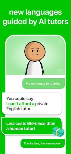 Lina AI: Learn & Speak English screenshot 3