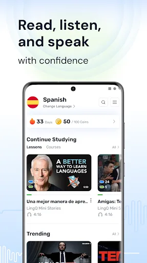 Learn English | LingQ screenshot 3