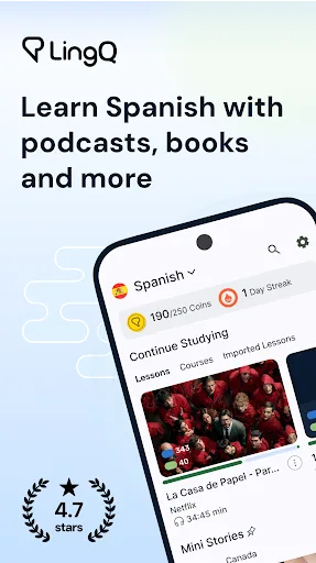 Learn Spanish | LingQ screenshot 1
