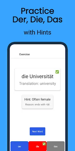 Learn German words & Grammar screenshot 2
