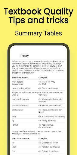 Learn German words & Grammar screenshot 3