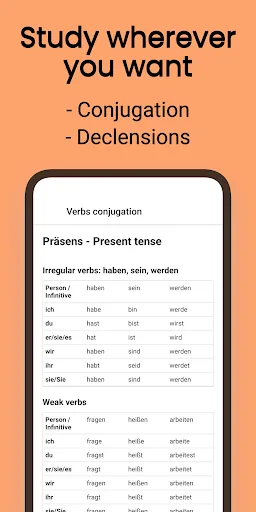 Learn German words & Grammar screenshot 5