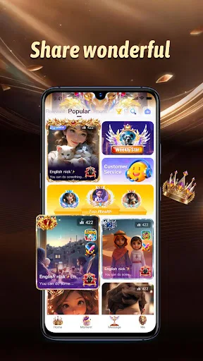 TopVoice - Group Voice Chat screenshot 1