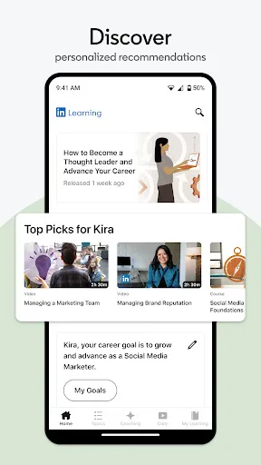 LinkedIn Learning screenshot 1