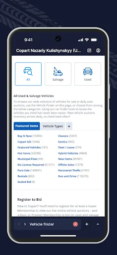 СarAuctions - AUCTION APP screenshot 4