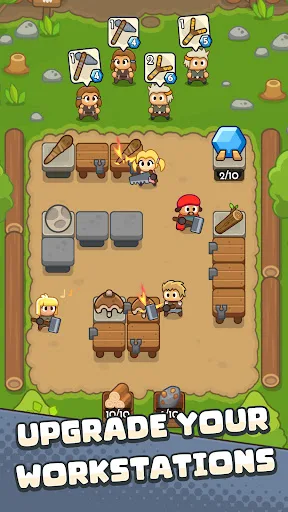 Tiny Idle Crafter: Shop Tycoon screenshot 1