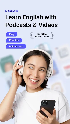 ListenLeap–Learn with Podcasts screenshot 1