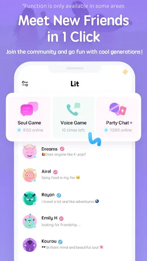 Lit—Make new friends screenshot 1
