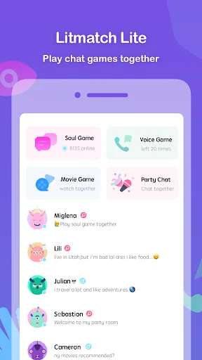 Litmatch Lite screenshot 1