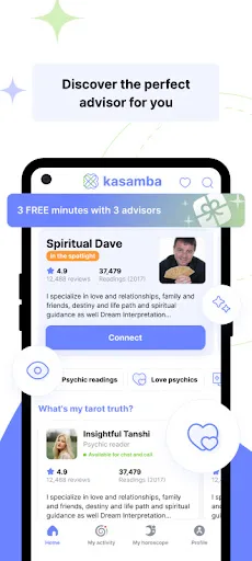 Kasamba Psychic Reading Chat screenshot 2
