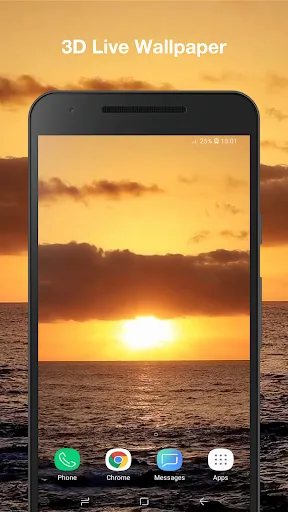 Blue Ocean Live Wallpaper screenshot 1