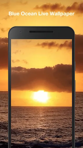 Blue Ocean Live Wallpaper screenshot 4