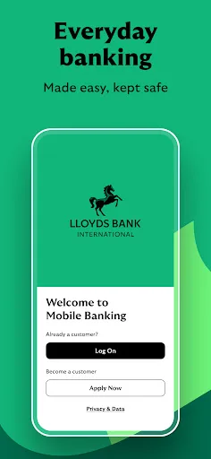 Lloyds Bank International screenshot 1