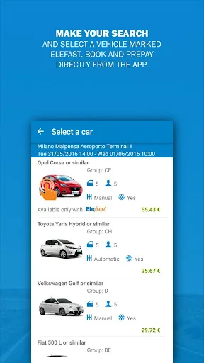 Locauto Rent - Car and Van screenshot 2