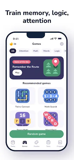 BrainSpot: Brain Training Game screenshot 4
