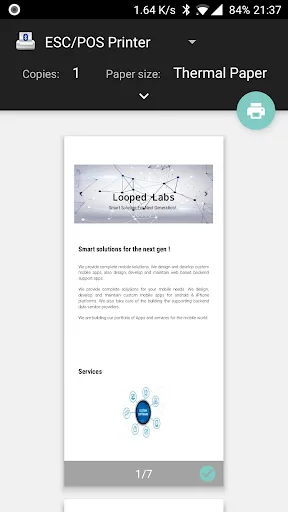 ESCPOS Bluetooth Print Service screenshot 2