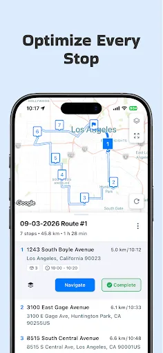 Loop Route Planner screenshot 1