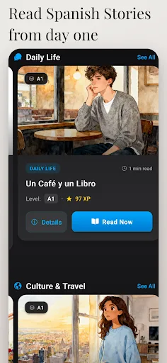 Inklingo: Learn Spanish screenshot 1