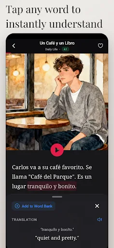 Inklingo: Learn Spanish screenshot 2