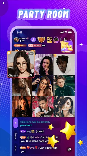 Vone: Live, Video Party & Fun screenshot 3