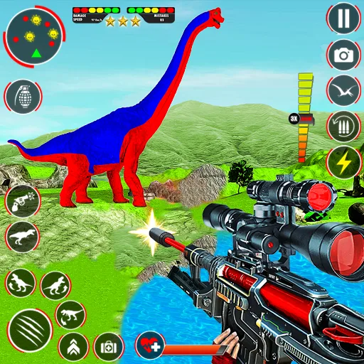 Dino Hunter Gun Shooting Games
