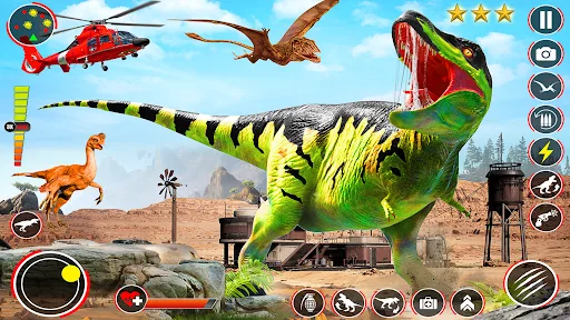 Dino Hunter Gun Shooting Games screenshot 1