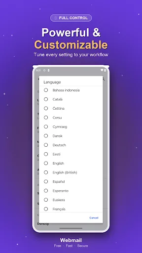 Webmail - All Email in One screenshot 3