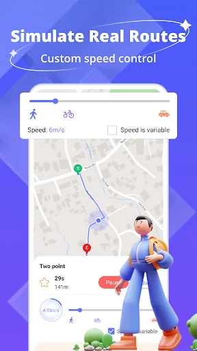 AnyGo - GPS Emulator screenshot 4
