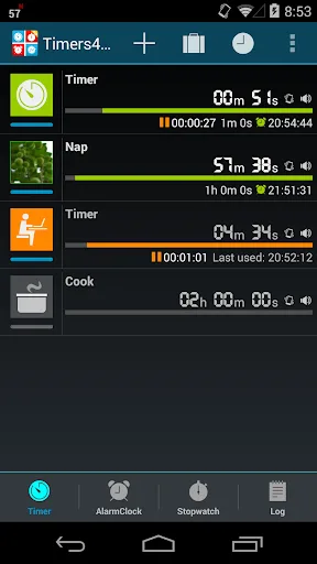 Timers4Me - Timer & Stopwatch screenshot 1
