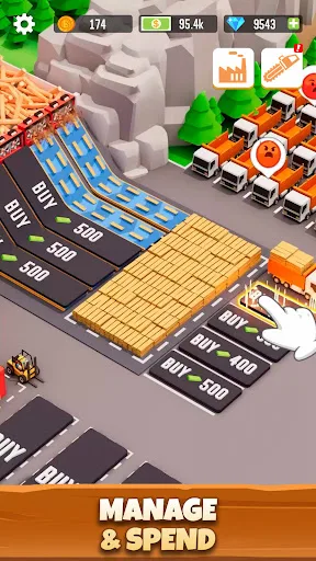 Idle Lumber Empire: Tycoon Inc screenshot 2