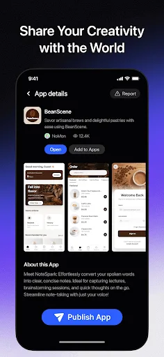Lumi: vibe coding app screenshot 5
