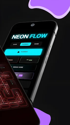Neon Flow screenshot 2