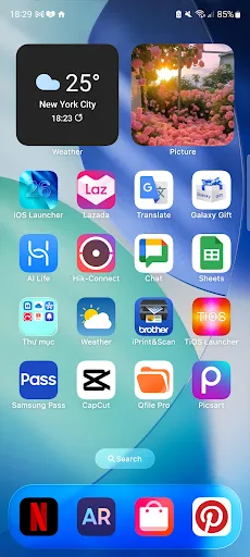 Launcher iOS 26 screenshot 3