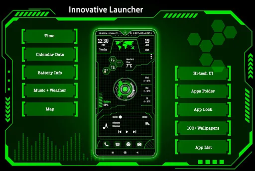 Innovative Launcher Pro screenshot 1