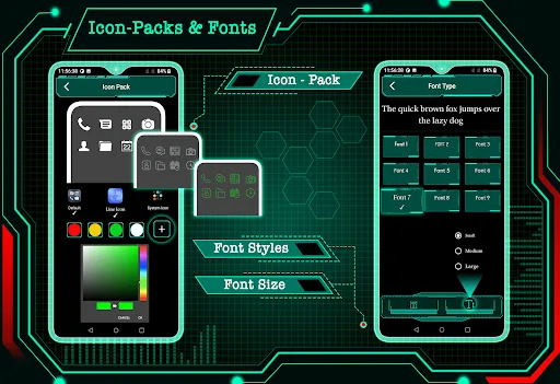 Visionary Launcher Pro-Applock screenshot 4