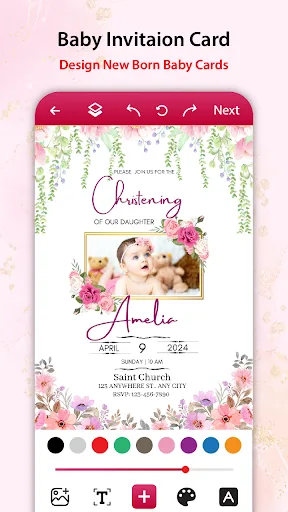 Wedding Invitation Card Maker screenshot 4
