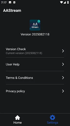 AAStream screenshot 3