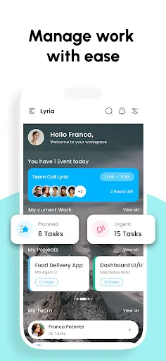 Project Management + Team App screenshot 1