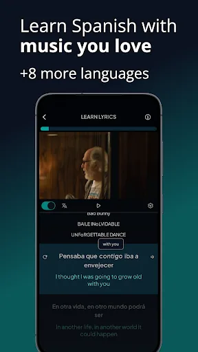LyricFluent: Learn Languages screenshot 1